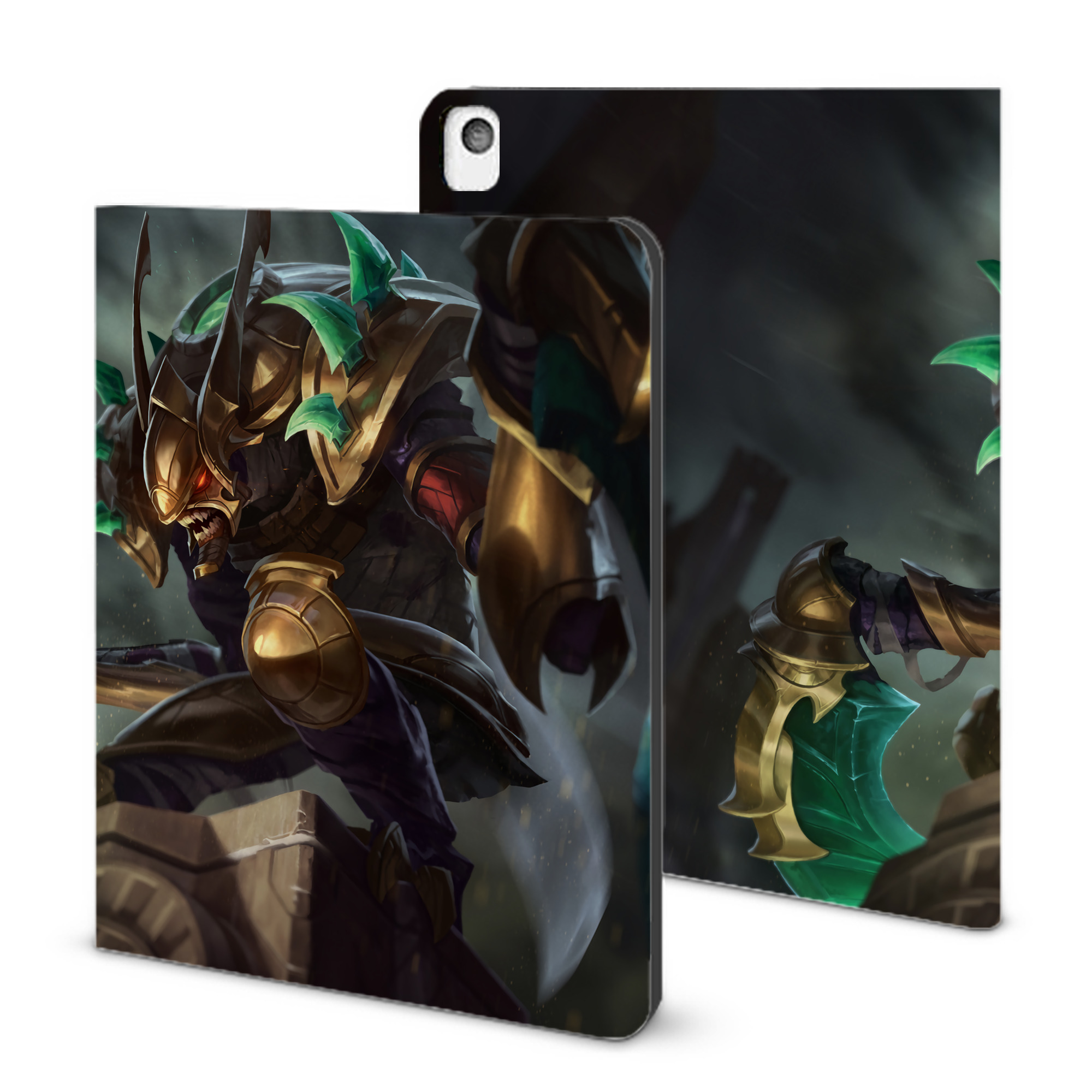 （画像用） リーグ・オブ・レジェンド League of Legends LOL IPadケース ペンホルダー付き ブックスタイルデザイン